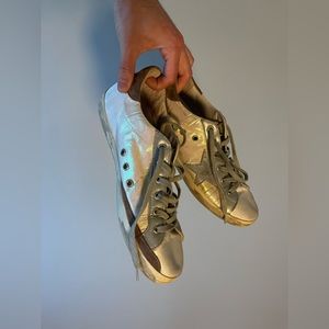 Iridescent Golden Goose Superstar Womens 41